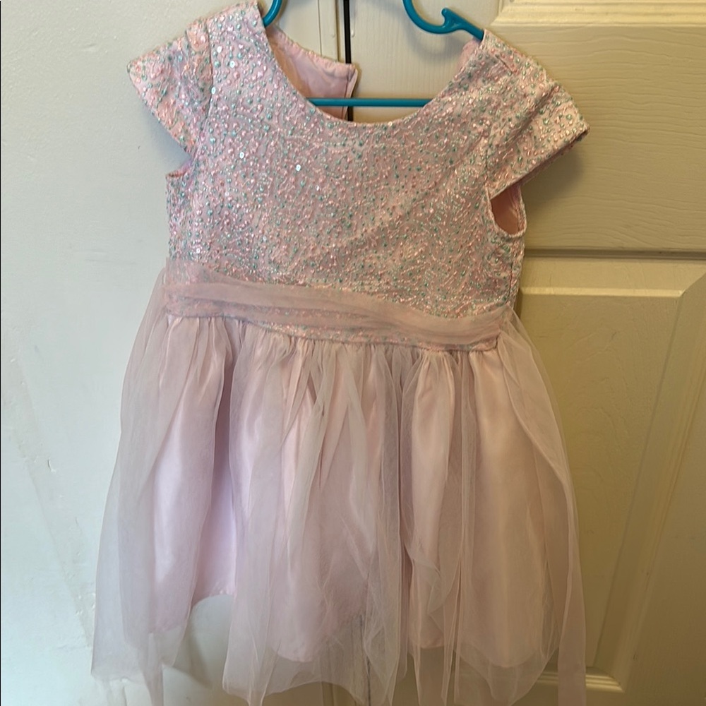 Biscotti Pink Sequin Dress for Kids